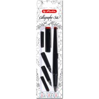 herlitz Kalligraphie-Set, 5-teilig, schwarz