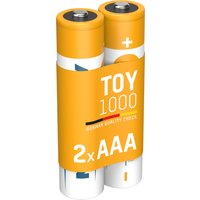 ANSMANN Toy NiMH Akku, Micro AAA, 1.000 mAh, 2er Blister