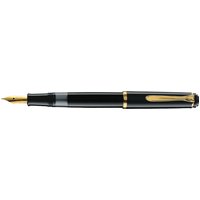Pelikan Füllhalter M 200, schwarz, Federbreite: B