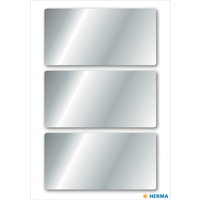 HERMA Weihnachts-Sticker, eckig, 34 x 67 mm, silber – Bild 2