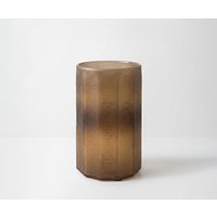 Vase Octara B18 x T18 x H28 cm Glas Aurum Gegossen