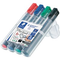 STAEDTLER Lumocolor Flipchart-Marker 356B, 4er Etui