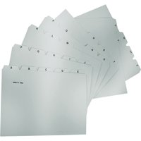 HAN Karteiregister A-Z, PP, A5 quer, grau, 25-teilig – Bild 2