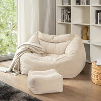 Home Deluxe 4058166265395 Sitzsack Hocker – Bild 2