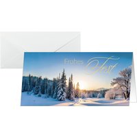 sigel Weihnachtskarte, Winter Wonderland, DIN lang