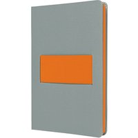 sigel Notizbuch Linescape, DIN A5, liniert, dunkelgrau/grau