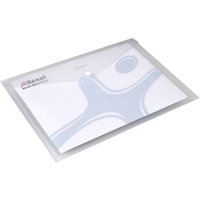 Rexel Dokumententasche, DIN A4, PP, transparent – Bild 2