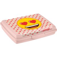 keeeper Brotdose carla mini, Emoji Hearts, 0,5 L, rosa – Bild 2