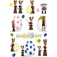 HERMA Oster-Sticker CLASSIC, Hasenparty