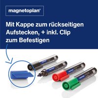 magnetoplan Board- und Flipchartmarker PRO, rot