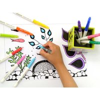 PILOT Radierbarer Fasermaler FRIXION COLORS, blau – Bild 2
