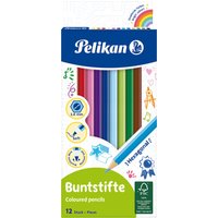 Pelikan Buntstifte Standard, sechseckig, 12er Kartonetui