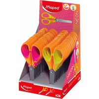 Maped Bastelschere Essentials Soft NEON, 130 mm, Display