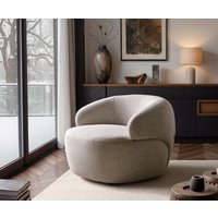 DELIFE Nova Loungesessel Beige – Bild 2
