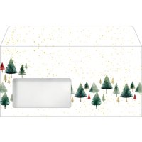 sigel Weihnachts-Umschlag, Little Pines, DIN lang – Bild 2