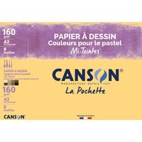 CANSON Zeichenpapier Mi-Teintes, DIN A3, Pastell Farben – Bild 2