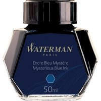 WATERMAN Tinte, mysterious blau, Inhalt: 50 ml im Glas – Bild 2