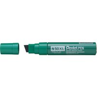 Pentel Permanent-Marker N50XL, Keilspitze breit, grün – Bild 2