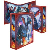 HERMA Motivordner, Dragon, DIN A4, Rückenbreite: 70 mm