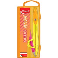 Maped Zirkelkasten STUDY NEON inkl. Adapterring, sortiert – Bild 2