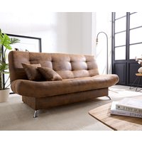 DELIFE Viola Schlafsofa Braun – Bild 2