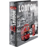 HERMA Motivordner, London, DIN A4, Rückenbreite: 70 mm