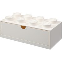 LEGO Schubladenbox DESK DRAWER 8, 1 Schub, weiß