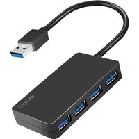 LogiLink USB 3.2 Gen1 Hub, 4-Port, schwarz – Bild 2