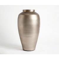 Vase Somera B29 x T29 x H52 cm Glas Opal Mundgeblasen
