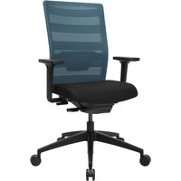 Topstar Bürodrehstuhl, Airwork, schwarz / petrol