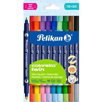 Pelikan Doppel-Fasermaler colorella twin, 10er Kartonetui