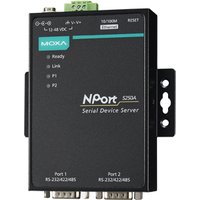 MOXA Serial Device Server, 2 Port, RS-232/422/485