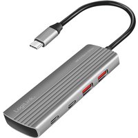 LogiLink USB 3.2 Ultra-Slim-Hub, 4-Port, 2x USB-A, 2x USB-C – Bild 2