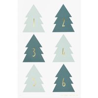 folia Adventskalender-Sticker, CHRISTMAS TREE – Bild 2
