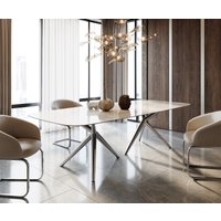 DELIFE Edge Onice Grigio Esstisch