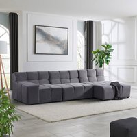 Home Deluxe 4058166314659 Sofa Anthrazit – Bild 2