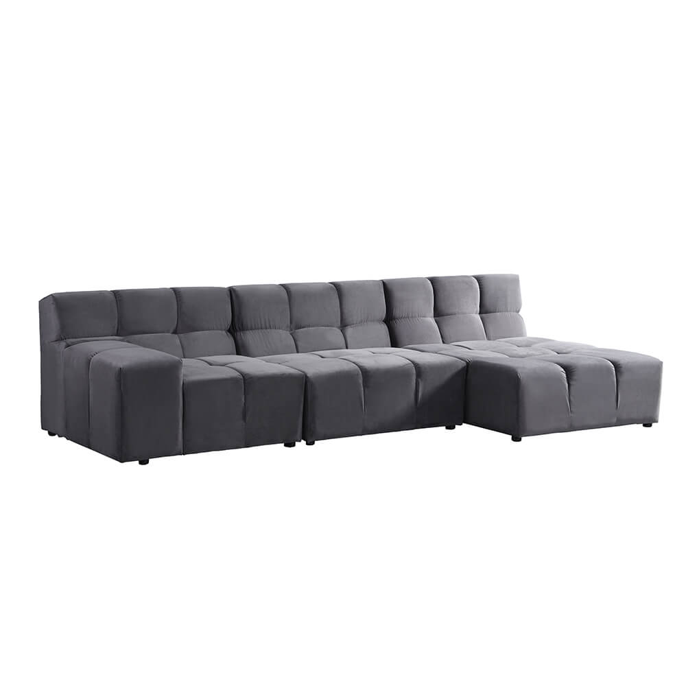 Home Deluxe 4058166314659 Sofa Anthrazit – Bild 3