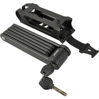 FISCHER Falt-Fahrradschloss mit Halter, Länge: 850 mm – Bild 2