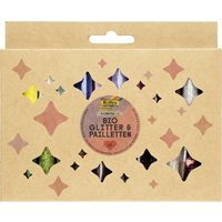 folia BIO Glitter- & Pailletten-Set, Rainbow L – Bild 2
