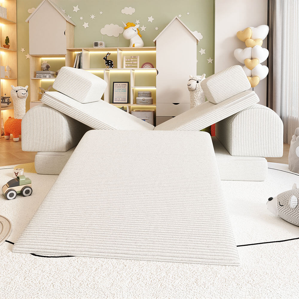 Home Deluxe 4058166414465 Spielsofa Beige – Bild 3