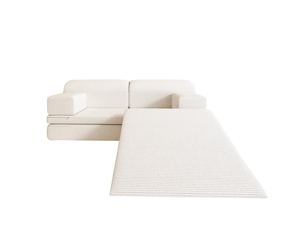 Home Deluxe 4058166414465 Spielsofa Beige – Bild 5