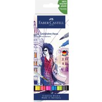 FABER-CASTELL Aquarellmarker GOLDFABER, 6er Etui
