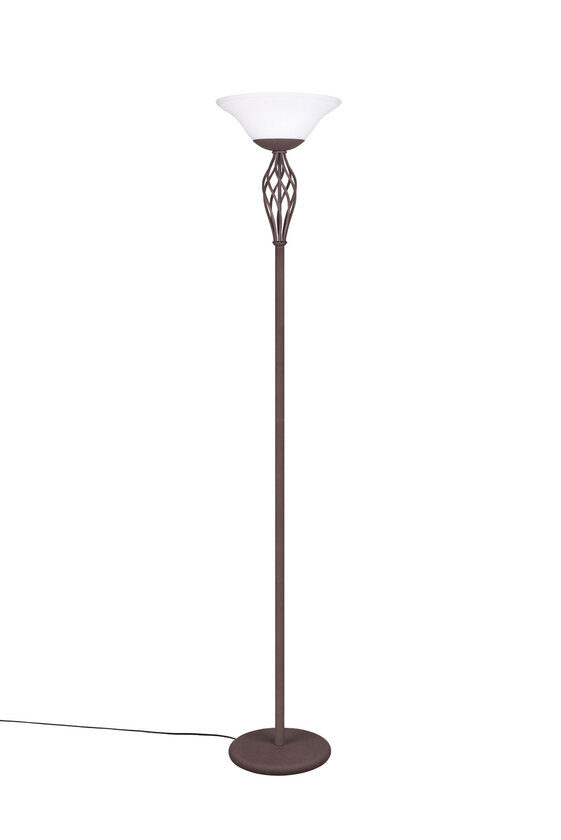 Trio Rustica Deckenfluter Metall Glas – Bild 4