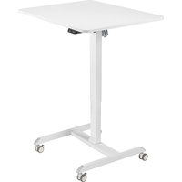 LogiLink PC-Sitz-/Steh-Arbeitsplatz, elektrisch, weiß – Bild 2