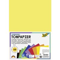 folia Tonpapier, DIN A4, 130 g/qm, farbig sortiert – Bild 2