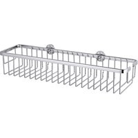 tesa Duschkorb ALUXX L, viereckig, Aluminium verchromt