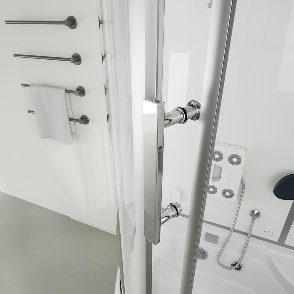 Home Deluxe 4260255471567 Dampfdusche Weiß – Bild 5