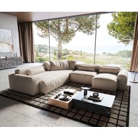 DELIFE Freestyle Cozy Ecksofa Beige
