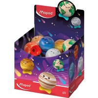 Maped Spitzdose PLANET, Metallgehäuse, 24er Display
