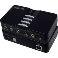LogiLink 7.1 USB Sound Box, 8-Kanal, schwarz – Bild 2